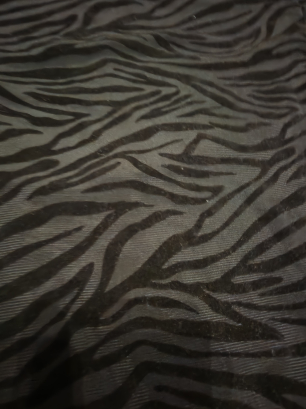 Nataya Shop Black Velvet Animal Print Long Sleeve Bodycon Dress NWT - Picture 4 of 8